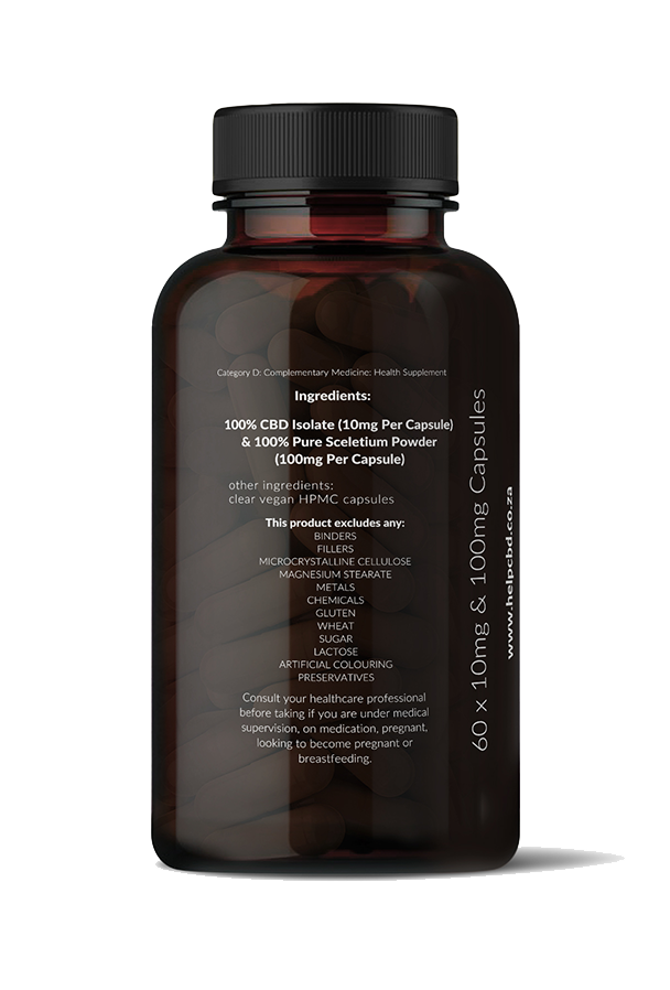 cbd & sceletium<br><span class='product-aids'>anxiety | sleep | pain | mood elevator</span> - Image 2